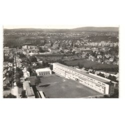 MONTCEAU-les-MINES: le collège vue aérienne 10X15 - très bon état