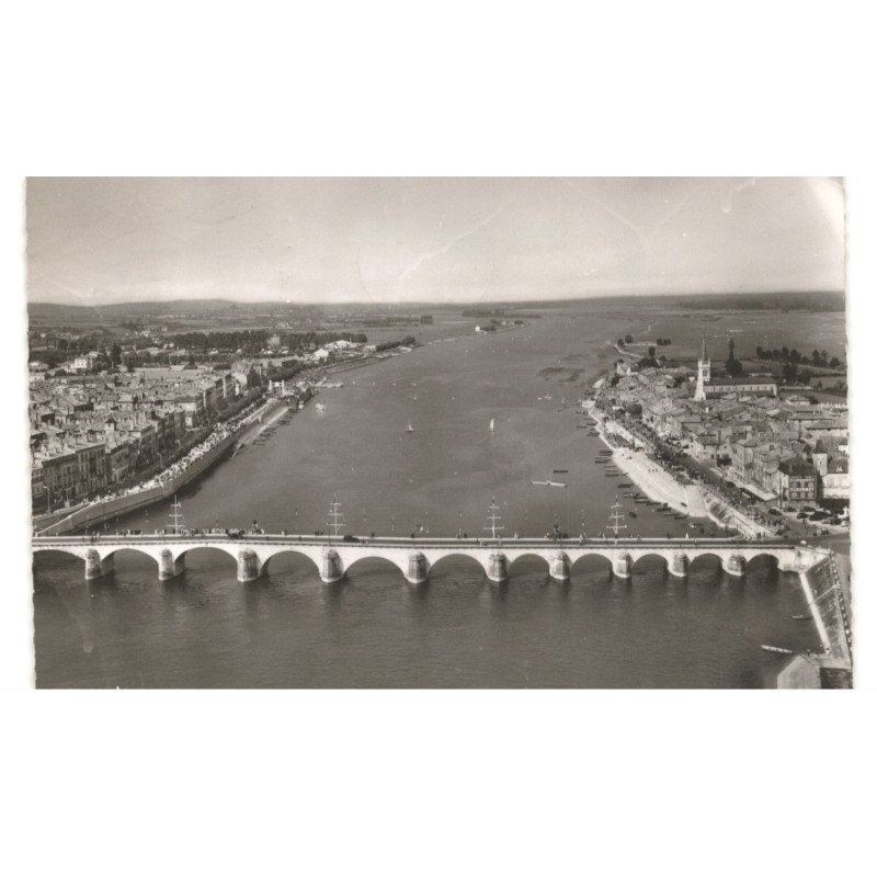 MACON: championnats d'europe d'aviron vue aérienne 10X15 - état