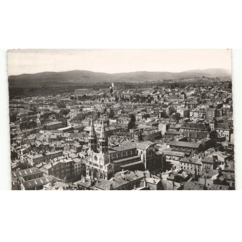 MACON: vue générale vue aérienne 10X15 - très bon état