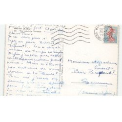 MACON: vue générale vue aérienne 10X15 - très bon état
