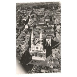 MACON: l'église saint-pierre vue aérienne 10X15 - très bon état