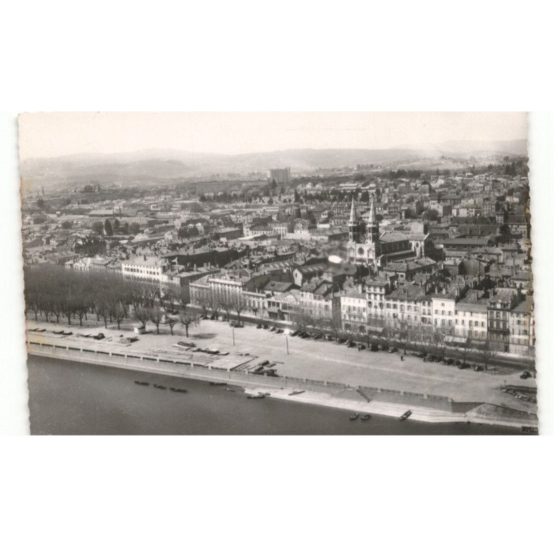 MACON: vue générale vue aérienne 10X15 - très bon état