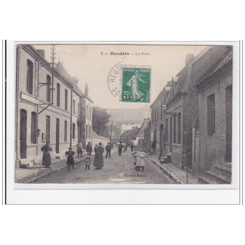 HOUDAIN : la poste - tres bon etat