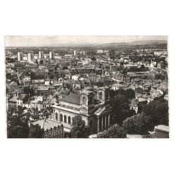 MACON: saint-vincent et vue générale vue aérienne 10X15 - très bon état