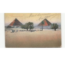 EGYPTE: LE CAIRE: pyramides - très bon état