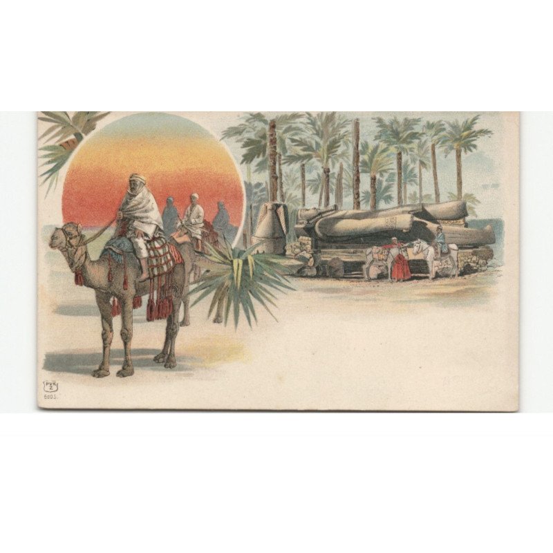 EGYPTE: statue couchée, chameau - très bon état
