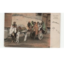 EGYPTE: LE CAIRE: charette égyptienne - état