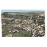 ROQUEFORT: le bourg et les rochers vue aérienne 10x15 - très bon état