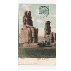 EGYPTE: THEBES: colosses de memnon - état
