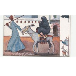 EGYPTE: a lady of position - très bon état