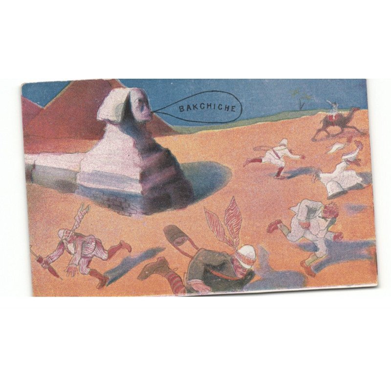 EGYPTE: le sphinx, barkchiche - très bon état