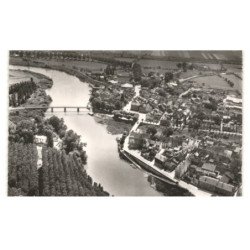 VERDUN-sur-le-DOUBS: vue sur le doubs vue aérienne 10X15 - très bon état