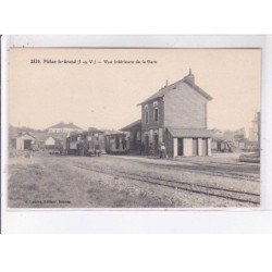 PLELAN-le-GRAND: vue intérieure de la gare - très bon état