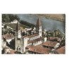 TOURNUS: l'église saint-philibert vue aérienne 10X15 - très bon état