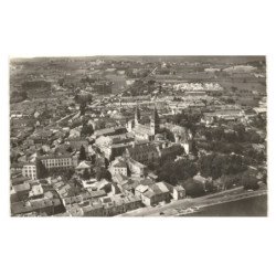 TOURNUS: vue générale vue aérienne 10X15 - très bon état