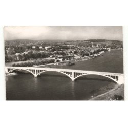 TOURNUS: vue générale vue aérienne 10X15 - très bon état