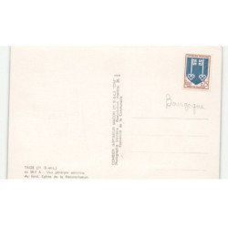 TAIZE: vue générale, au fond, église de la réconciliation vue aérienne 10X15 - état