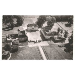 TERRANS: château construit en 1765 par E. Verniquet, vue aérienne 10X15 - très bon état
