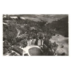 SAINT-GENGOUX-le-NATIONAL: vue générale du château de la rochette vue aérienne 10X15 - très bon état
