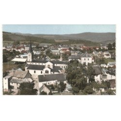 SAINT-LEGER-sous-BEUVRAY: l'église vue aérienne 10X15 - état