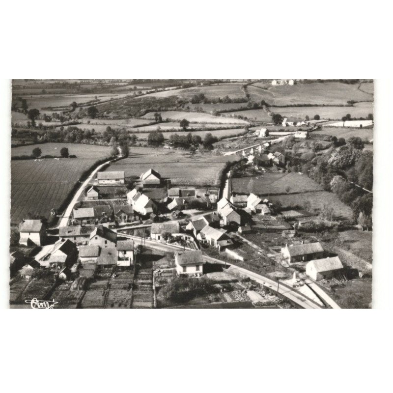 SAINT-NIZIER-sur-ARROUX: vue générale vue aérienne 10X15 - très bon état