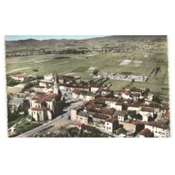ROMANECHE-THORINS: vue générale vue aérienne 10X15 - très bon état