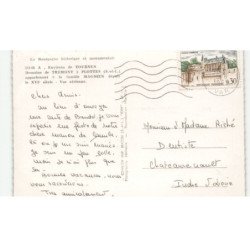 TREMONT à PLOTTES: domaine appartenant à la famille magnien depuis XVIe siècle - vue aérienne 10X15 - très bon état