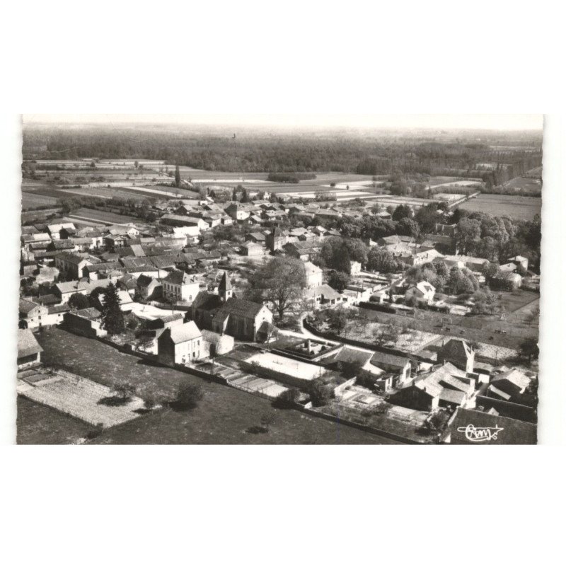 PRETY: vue générale - vue aérienne 10X15 - état (timbre arraché)
