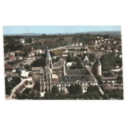 PARAY-le-MONIAL: la basilique vue aérienne 10X15 - très bon état
