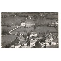 OZOLLES: vue sur le bourg vue aérienne 10X15 - très bon état