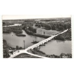 NAVILLY: pont du doubs vue aérienne 10X15 - très bon état