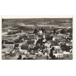 OUROUX-sur-SAONE: sur le centre vue aérienne 10X15 - très bon état