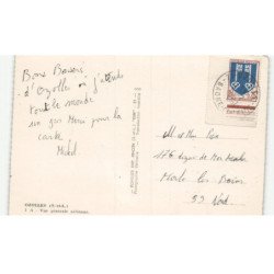 OZOLLES: vue générale vue aérienne 10X15 - très bon état