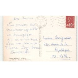 MONTCHANIN: château de montsarin vue aérienne 10X15 - très bon état