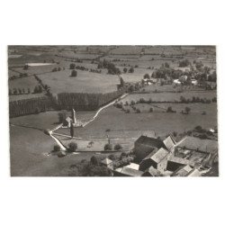 MAZILLE: vue panoramique, rue charly et l'église, vue aérienne 10X15 - très bon état