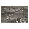 MAZILLE: vue panoramique, rue charly et l'église, vue aérienne 10X15 - très bon état