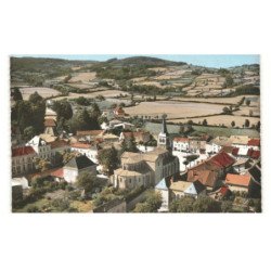 MATOUR: vue sur le bourg vue aérienne 10X15 - très bon état