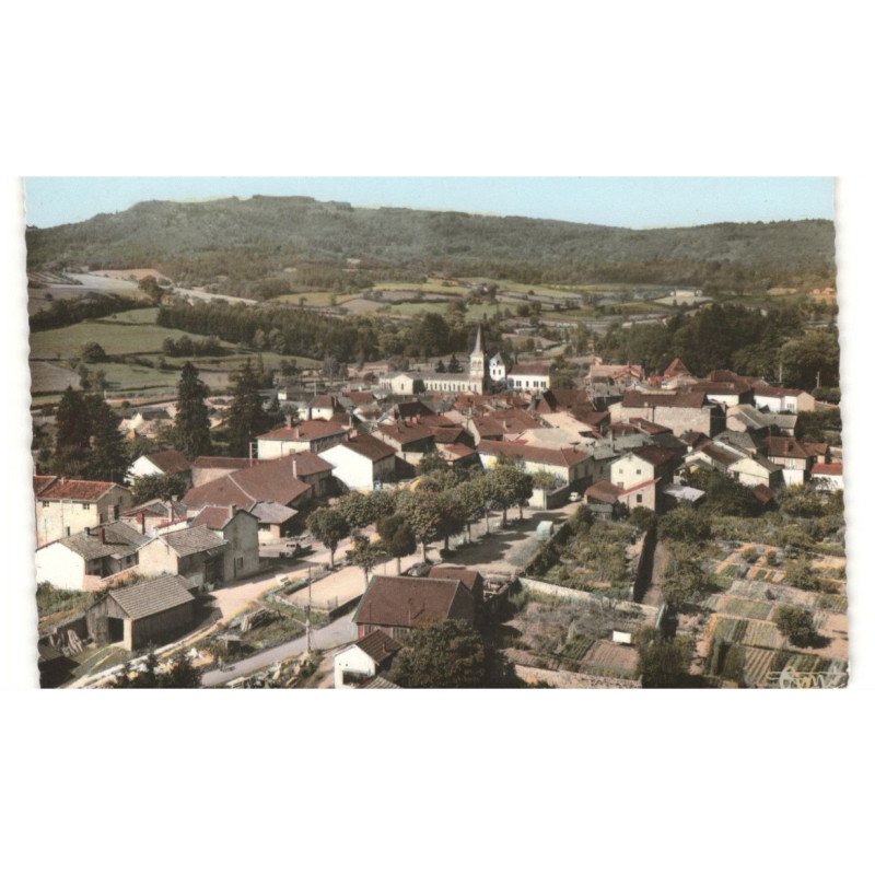 SAONE ET LOIRE: vue générale vue aérienne 10X15 - très bon état