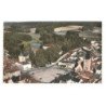 LONGNY-au-PERCHE: la place vue aérienne 10x15 - très bon état