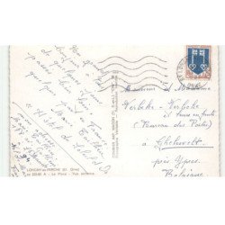 LONGNY-au-PERCHE: la place vue aérienne 10x15 - très bon état