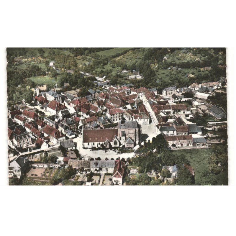 EXMES: vue générale vue aérienne 10x15 - très bon état