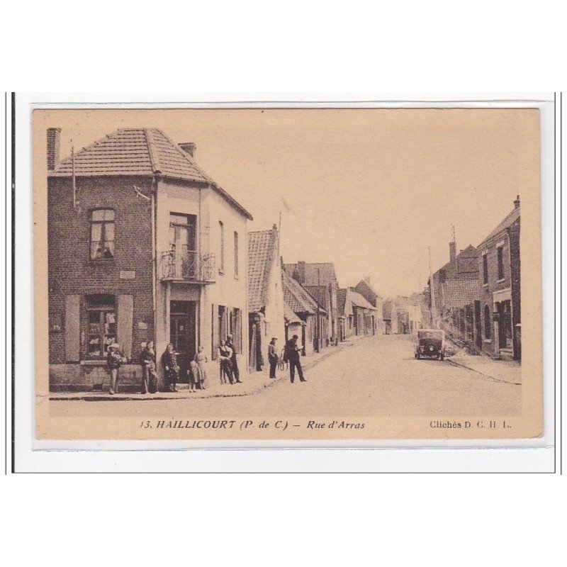 HAILLICOURT : rue d'arras - tres bon etat