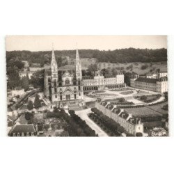 LA CHAPELLE-MONTLIGEON: vue aérienne 10x15 - très bon état