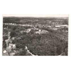CERISY-BELLE-ETOILE: vallée du noireau, le château, le mont cerisy vue aérienne 10x15 - très bon état