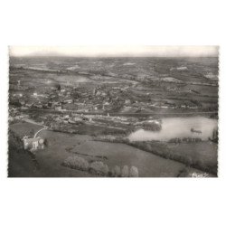 CONDE-sur-HUISNE: vue panoramique vue aérienne 10x15 - très bon état