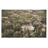CONDE-sur-HUISNE: château de villeray et le bourg saint-germain-des-grois vue aérienne 10x15 - très bon état