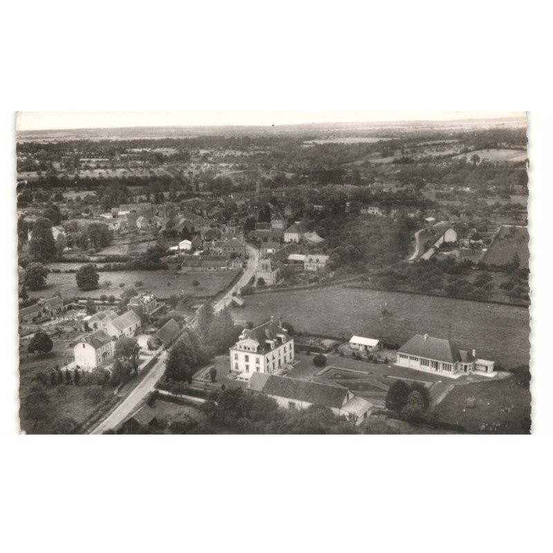 ROUCE: vue générale et la maison d'enfants vue aérienne 10x15 - très bon état