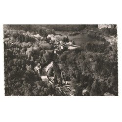 BAGNOLES-de-L'ORNE: route de l'établissement, thermal et le lac vue aérienne 10x15 - très bon état