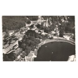 BAGNOLES-de-L'ORNE: le lac vue aérienne 10x15 - très bon état