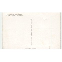 BAGNOLES-de-L'ORNE: l'église vue aérienne 10x15 - état